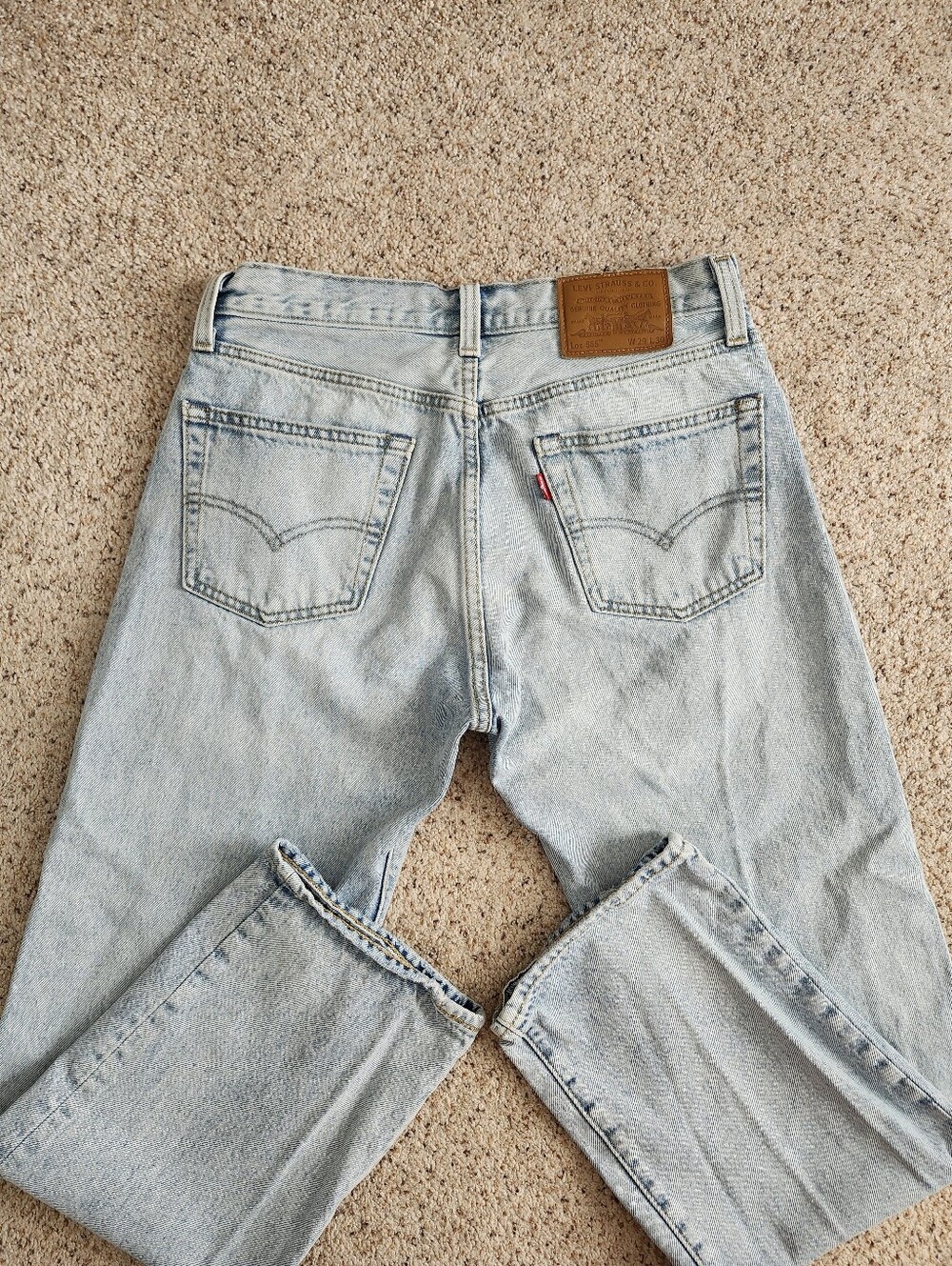 Levi's Light Wash Straight Leg Jeans Size 29